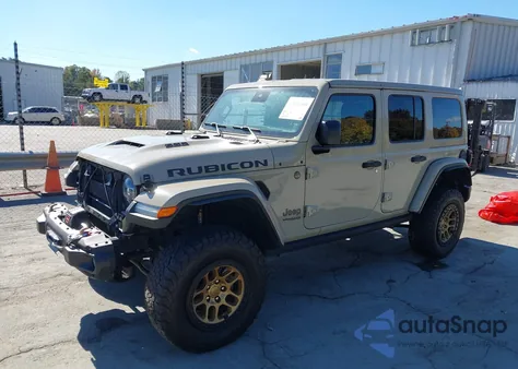 2022 Jeep Wrangler Unlimited Rubicon 392 4X4 из США, поврежденный, VIN 1C4JJXSJ9NW256514